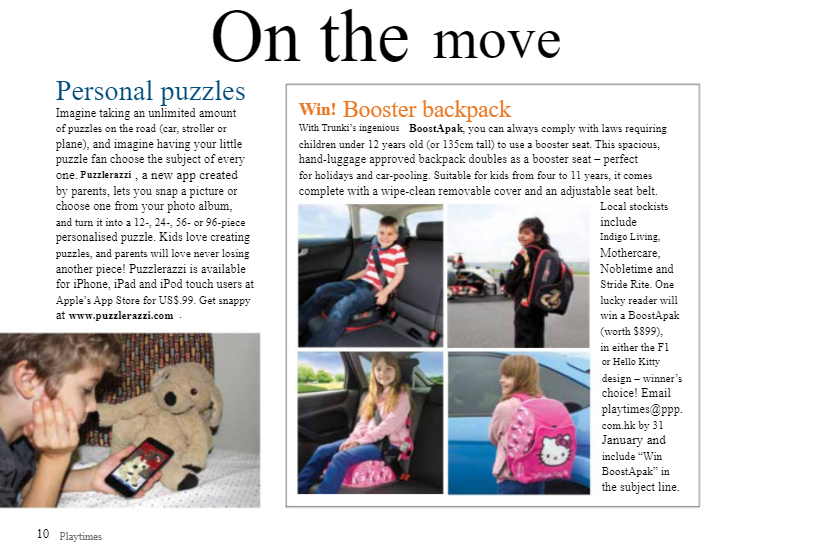 Playtimes - On the move - Puzzlerazzi Playtimes - On the move - Puzzlerazzi